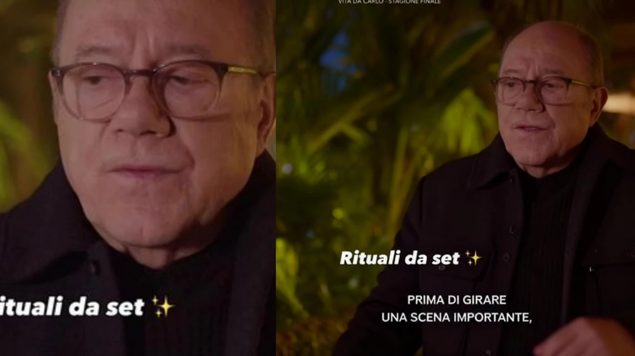 Nel dubbio, tocco ferro e poi si gira 🤞🎬 (Non perdere la stagione finale di Vita da Carlo, disponibile in binge dal 28 novembre su Paramount+) #VitaDaCarlo #CarloVerdone #DaVedere #SerieTok #Comedy"