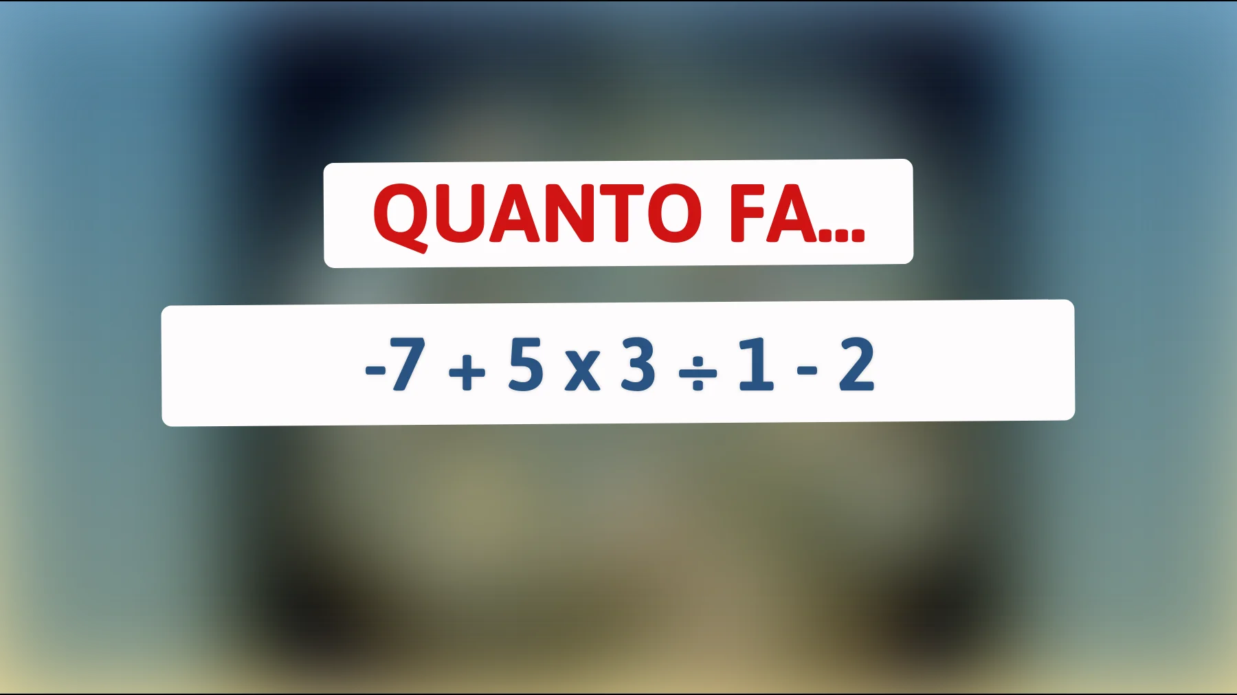 "Solo le menti più ingegnose possono risolverlo: scopri la sfida matematica che divide il web!""