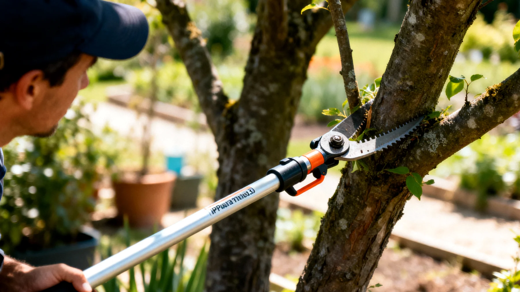Potatore telescopico"